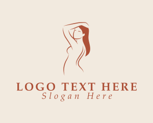 Bare - Sexy Nude Body logo design