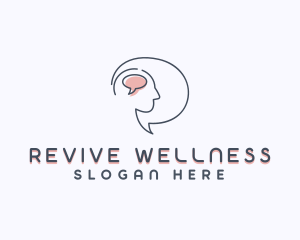 Psychology Therapy Wellness logo design