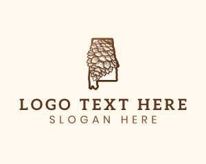 Alabama Pine Cone logo