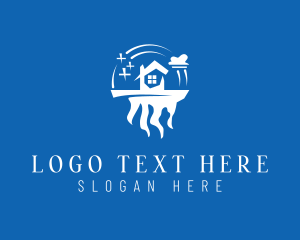 Floating House Landscape  logo