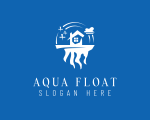 Floating House Landscape  logo