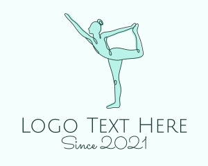 Yoga Pilates Exercise logo