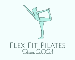 Yoga Pilates Exercise logo