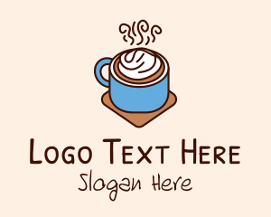 Frappe Coffee Cup logo