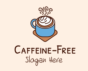 Frappe Coffee Cup logo design