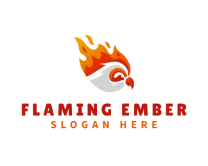 Burning Chicken Diner logo