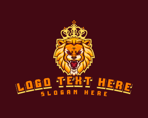 Royal King Lion Logo