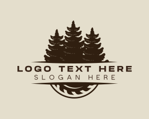 Logging Forest Lumberjack logo