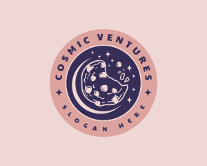 Cosmic Moon Cookie logo design