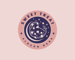 Cosmic Moon Cookie logo design