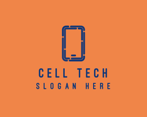 Tech Mobile Phone logo design