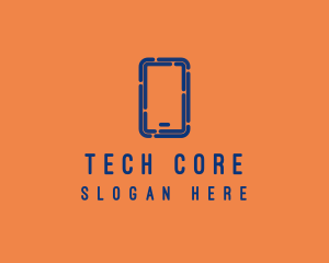 Tech Mobile Phone logo design