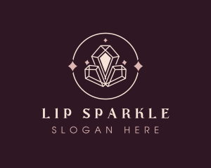 Elegant Sparkle Crystal logo design