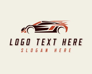 Race Car Automotive logo