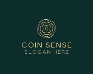 Digital Crypto Fintech logo design