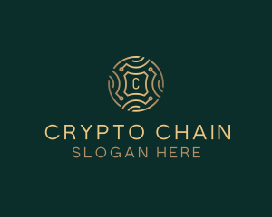 Digital Crypto Fintech logo design