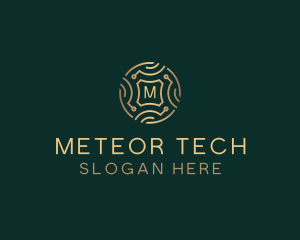 Digital Crypto Fintech logo design