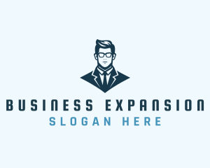 Corporate Businessman Suit logo