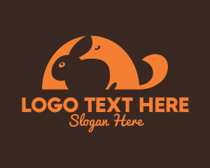 Orange Rabbit & Fox logo