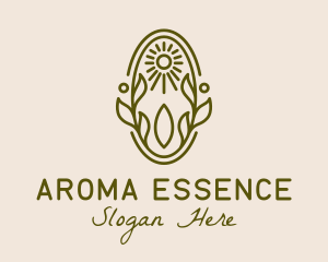 Organic Aroma Oil  logo design