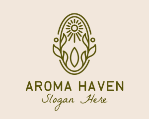 Organic Aroma Oil  logo design