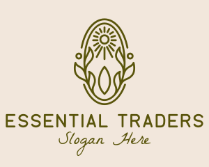 Organic Aroma Oil  logo design