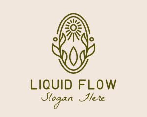 Organic Aroma Oil  logo design