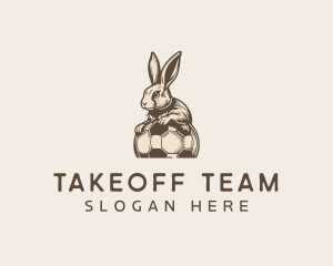 Rabbit Soccer Team logo