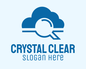 Online Cloud Search  logo design