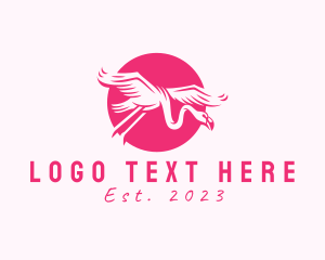 Flying Flamingo Safari logo