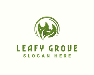 Leaves Botanical Planting logo