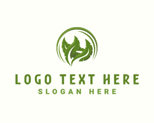 Leaves - Leaves Botanical Planting logo design