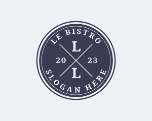 Professional Hipster Bistro Pub logo design