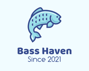 Sea Bass Fish logo
