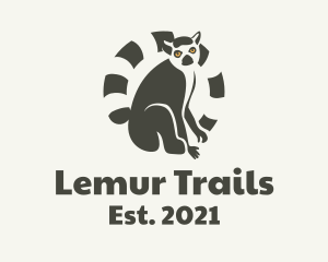 Ring Tailed Lemur logo design