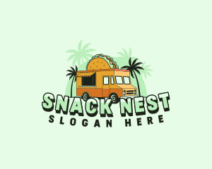 Food Truck Taco logo design