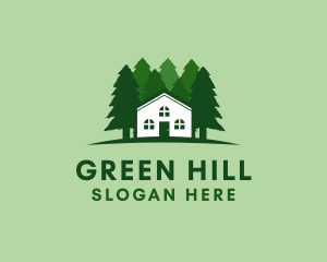 Hill House Residence logo design