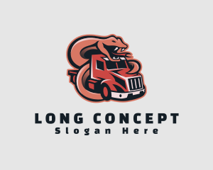 Snake Trucking Transport logo