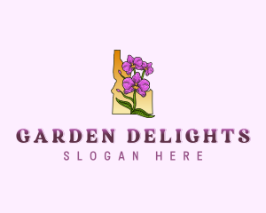 Idaho Botanical Garden logo design