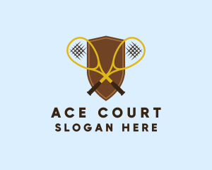 Classic Tennis Shield logo