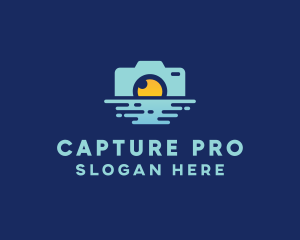 Ocean Sunrise Photography logo design