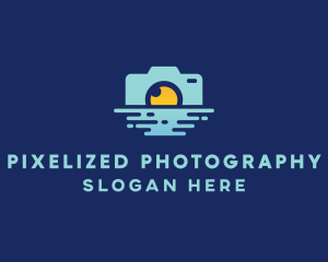 Ocean Sunrise Photography logo design