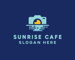 Ocean Sunrise Photography logo design