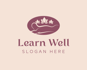 Wellness Massage Spa logo design