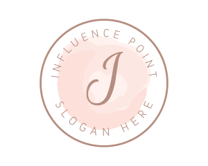 Watercolor Script Wellness logo design