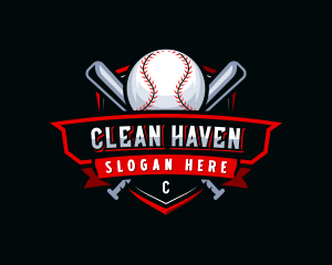 Baseball League Tournament Logo