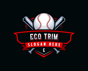 Baseball League Tournament Logo