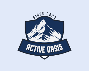 Outdoor Mountain Climb logo design