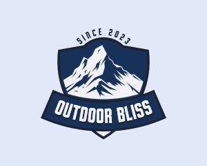 Outdoor Mountain Climb logo design