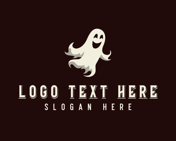 Spooky logo example 2